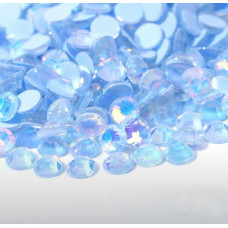2058 Стразы White/Light Blue Opal SS20, 100 штук